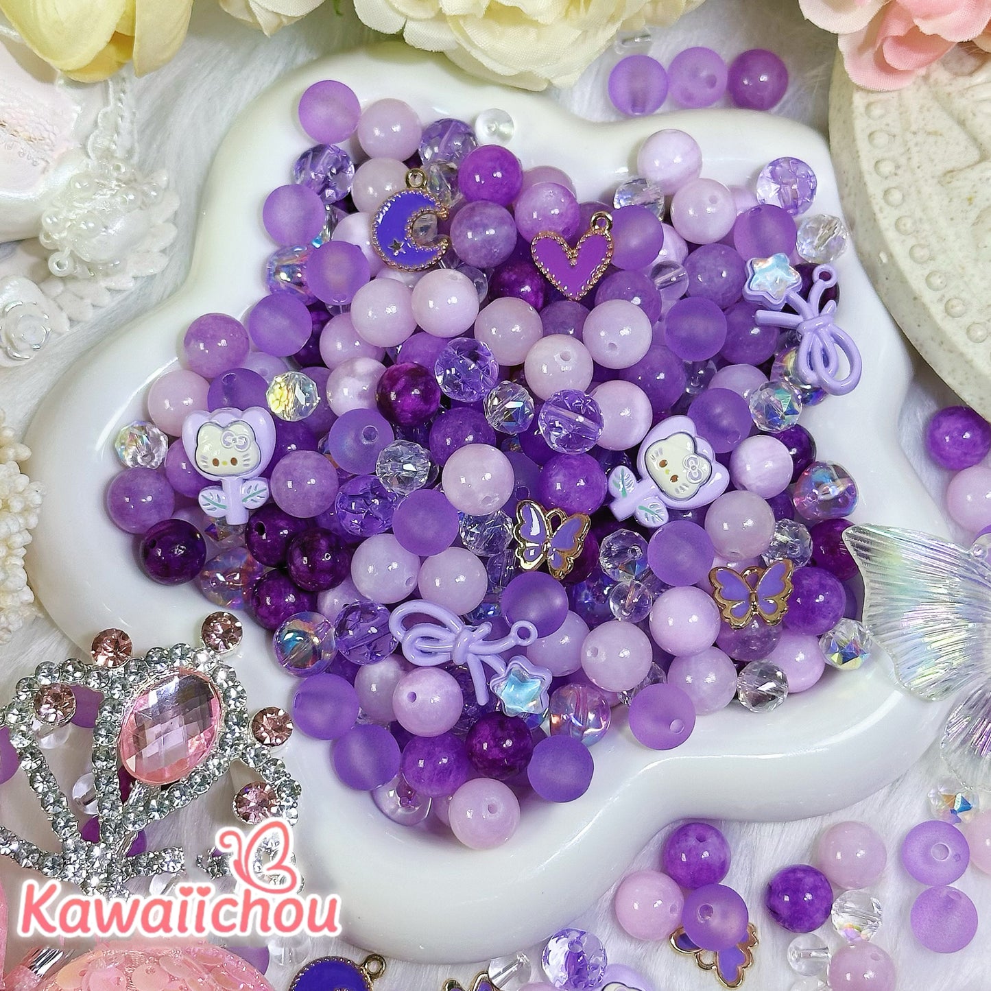 [TZ-20] すみれの魔法・6/8/10/mm・🌙限定・天然石