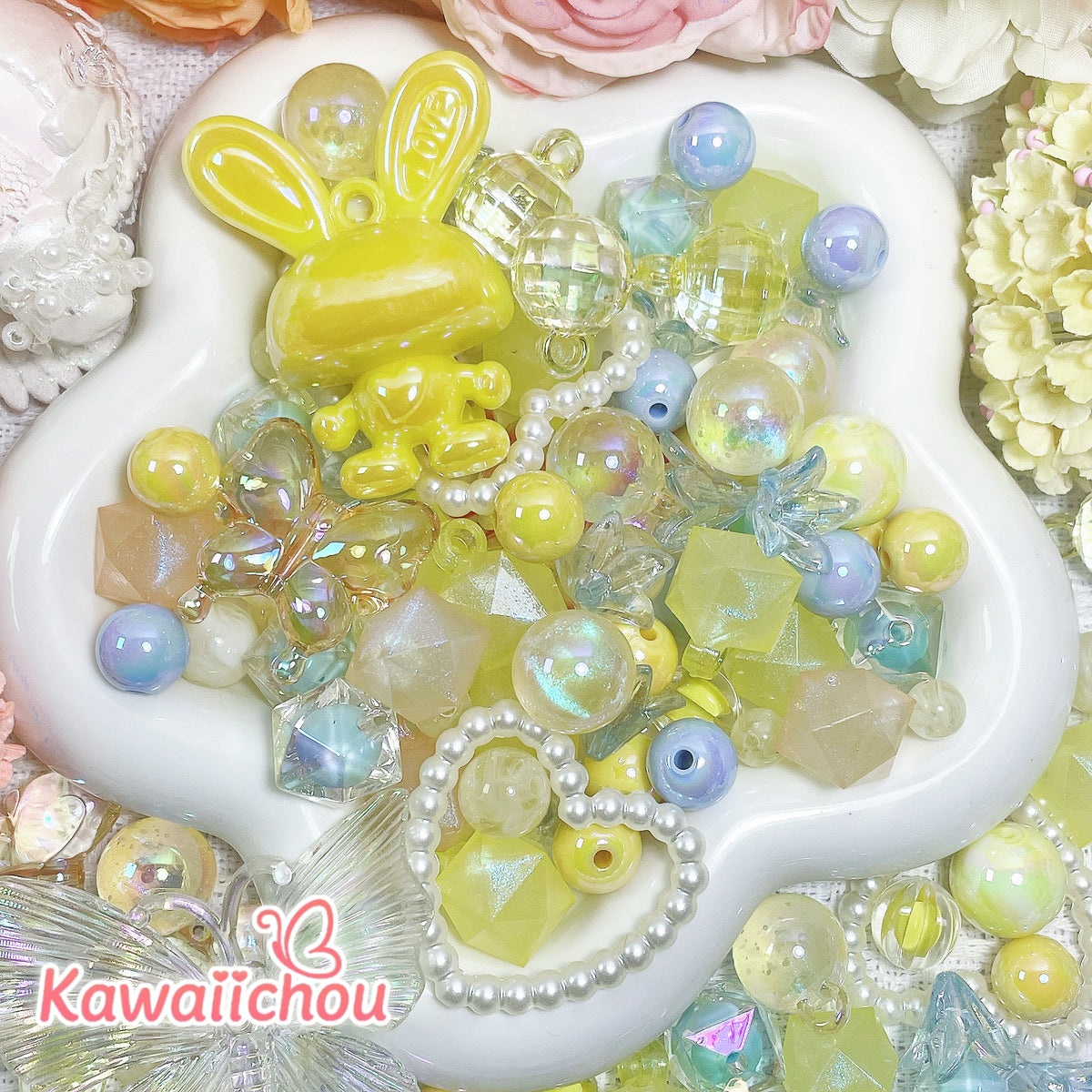 Creative Spark Glow Beads Mix - 10/12/16mm